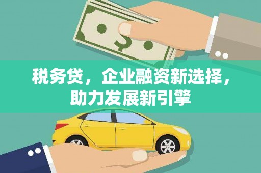 包河税务贷，企业融资新选择，助力发展新引擎
