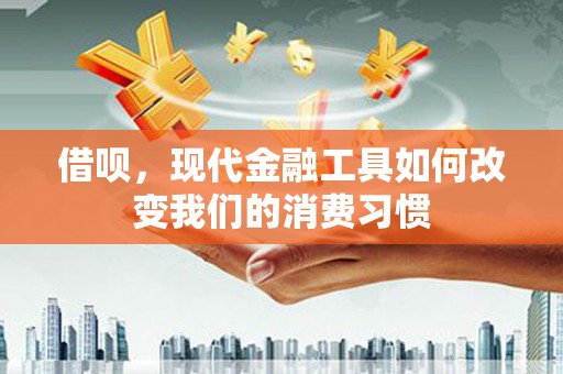包河借呗，现代金融工具如何改变我们的消费习惯