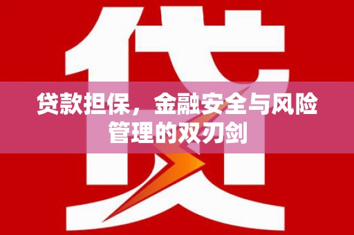 包河贷款担保，金融安全与风险管理的双刃剑