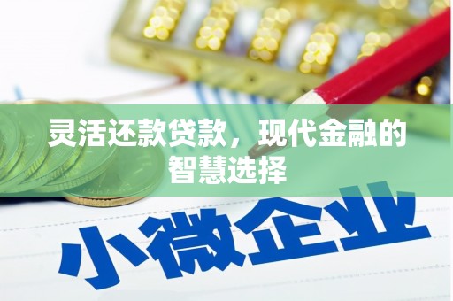 包河灵活还款贷款，现代金融的智慧选择