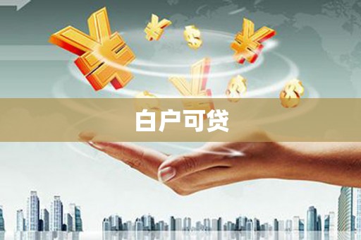 包河白户可贷