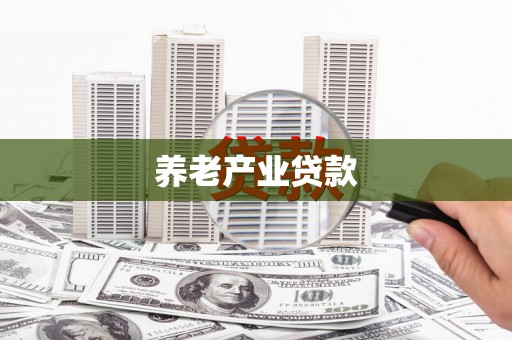 包河养老产业贷款