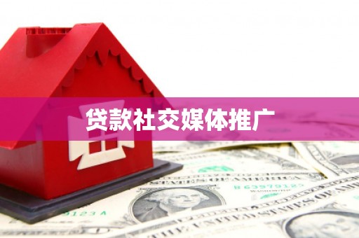 包河贷款社交媒体推广