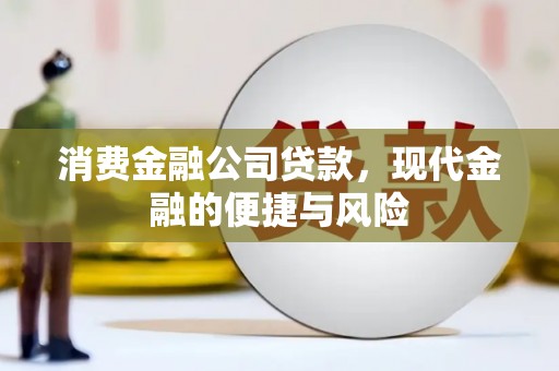 包河消费金融公司贷款，现代金融的便捷与风险