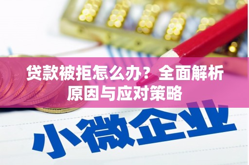 包河贷款被拒怎么办？全面解析原因与应对策略